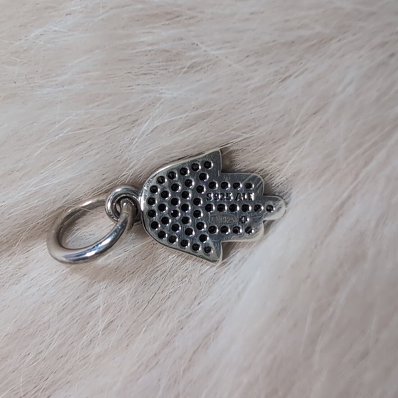 EUC Pandora Silver Hamsa Hand Charm - Picture 3 of 3